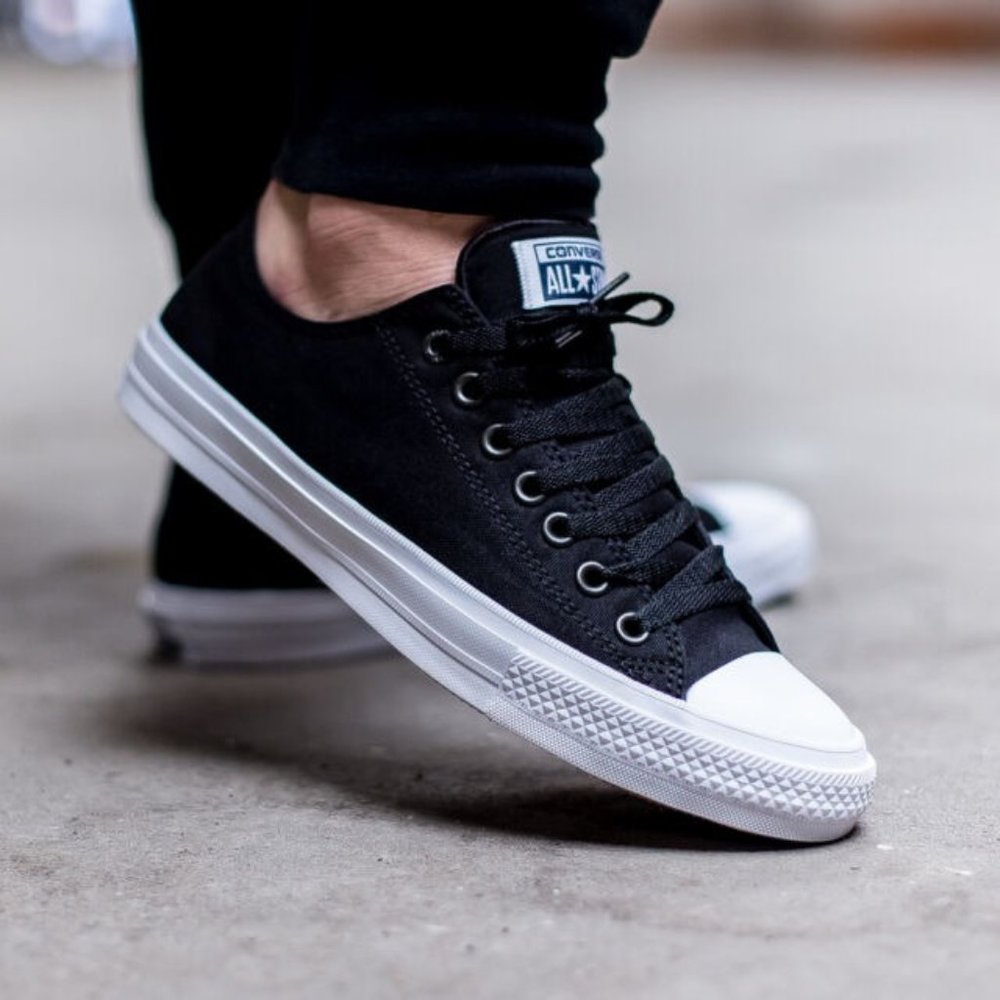 Converse Chuck Taylor II 2 OX Black/Volt - 6.5W